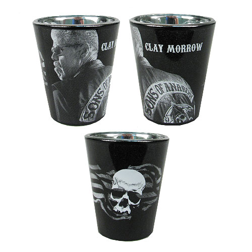 Sons of Anarchy Clay Morrow Shot Glass